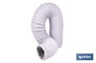 Tubo de evacuación extensible | Adecuado para secadora y aire acondicionado | Resistente hasta 150 °C | Disponible en diferentes medidas - Cofan
