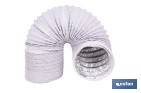 Tubo de evacuación extensible | Adecuado para secadora y aire acondicionado | Resistente hasta 150 °C | Disponible en diferentes medidas - Cofan