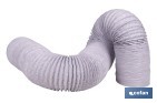 Tubo de evacuación extensible | Adecuado para secadora y aire acondicionado | Resistente hasta 150 °C | Disponible en diferentes medidas - Cofan
