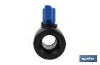 Vanne à boisseau sphérique avec filetage F-F PP PN16 | Plusieurs dimensions - Cofan