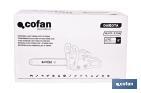 Chain Saw, Dakota Model | 54cc. Engine | Chain 0.325 | 18" Guide - Cofan