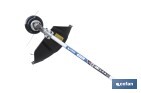 Multiherramienta 4 en 1 de gasolina | Cortabordes, desbrozadora, cortasetos y podador en altura | Motor de 2 tiempos | 51,7 cc | Incluye arnés doble | Accesorios incluidos - Cofan