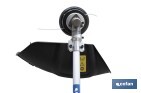 Multiherramienta 4 en 1 de gasolina | Cortabordes, desbrozadora, cortasetos y podador en altura | Motor de 2 tiempos | 51,7 cc | Incluye arnés doble | Accesorios incluidos - Cofan