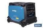 GENERADOR INVERTER DE GASOLINA DE 223 CC | MOTOR DE 4 TIEMPOS | GENERADOR INVERTER PORTÁTIL | MÁXIMA POTENCIA: 3,8 KVA