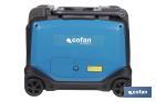 Generador inverter de gasolina de 223 cc | Motor de 4 tiempos | Generador inverter portátil | Máxima potencia: 3,8 kVA - Cofan