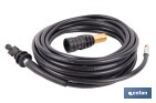 Manguera para limpieza de tuberías | Longitud: 7,5 m | Conexión M22 y bayoneta | Accesorio para Hidrolimpiadora Cofan | Ideal para desatrancos - Cofan