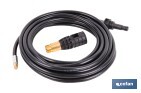 MANGUERA PARA LIMPIEZA DE TUBERÍAS | LONGITUD: 7,5 M | CONEXIÓN M22 Y BAYONETA | ACCESORIO PARA HIDROLIMPIADORA COFAN | IDEAL PARA DESATRANCOS