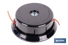 Cabezal de 2 hilos semiautomático universal para desbrozadora| Incluye rosca hembra y adaptadores - Cofan