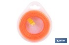 Hilo helicoidal de nylon para desbrozadora | Alta resistencia, bajo nivel sonoro | Disponible en diferentes grosores - Cofan