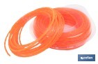 Hilo helicoidal de nylon para desbrozadora | Alta resistencia, bajo nivel sonoro | Disponible en diferentes grosores - Cofan