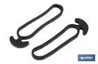 Extra rubber anchor band no. 8 | Rubber anchor band of 8cm | Tensioner for plant canes | Suitable for crops - Cofan