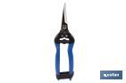 Harvest shears with round tip and total length of 185mm | Special for gardening works - Cofan