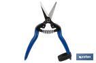 Harvest shears with straight tip and total length of 185mm | Special for gardening works - Cofan