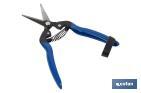 Harvest shears with straight tip and total length of 185mm | Special for gardening works - Cofan