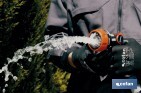 Spray gun with 7 spray patterns and thumb control design - Cofan