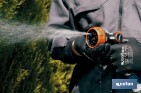 Spray gun with 7 spray patterns and thumb control design - Cofan
