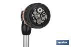 Lanza de riego multifunción de 76 cm de longitud y 6 posiciones riego | Control de caudal cómodo con el pulgar - Cofan