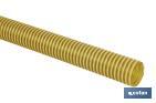 Roll of suction hose pipe | Yellow | Plasticised PVC - Cofan