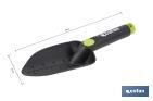 Trasplantador de nylon resistente para jardinería | Con escala y ancho de trabajo de 80 mm - Cofan