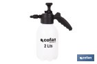 Pulverizador manual 2 litros para líquido y espuma | Uso agrícola y jardinería | Boquillas incluidas - Cofan