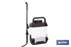 Pulverizador de espalda eléctrico | Sulfatadora a batería Li-Ion 12 V 2.0 Ah | Disponible en diferentes capacidades - Cofan
