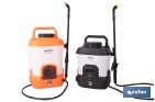 Pulverizador de espalda eléctrico | Sulfatadora a batería Li-Ion 12 V 2.0 Ah | Disponible en diferentes capacidades - Cofan