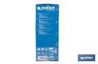 Pulverizador de espalda eléctrico | Sulfatadora a batería Li-Ion 12 V 2.0 Ah | Disponible en diferentes capacidades - Cofan