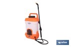 Pulverizador de espalda eléctrico | Sulfatadora a batería Li-Ion 12 V 2.0 Ah | Disponible en diferentes capacidades - Cofan
