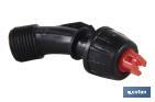 Pulverizador de espalda | Capacidad 16 litros | Eléctrico con doble uso Batería/Manual - Cofan
