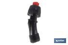 Pulverizador de espalda | Capacidad 16 litros | Eléctrico con doble uso Batería/Manual - Cofan