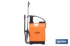 HAND-OPERATED BACKPACK SPRAYER | CAPACITY: 12 LITRES | ORANGE/BLACK
