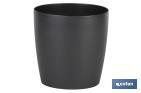 ROUND POLYPROPYLENE POT | SPECIAL FOR PLANTS AND FLOWERS | PERFECT FOR INDOOR OR OUTDOOR USE