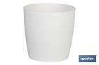 Round polypropylene pot | Special for plants and flowers | Perfect for indoor or outdoor use - Cofan