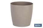 Round polypropylene pot | Special for plants and flowers | Perfect for indoor or outdoor use - Cofan