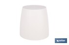Pot de fleurs rond en polypropylène | Spécial pour les plantes et les fleurs | Parfait pour placer en extérieur ou en intérieur - Cofan