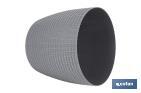 Decorative planters with woven design | UV resistant | Material: polypropylene | Available in different size and colours - Cofan