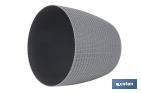 Decorative planters with woven design | UV resistant | Material: polypropylene | Available in different size and colours - Cofan
