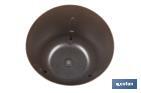 Decorative plant pots with legs | Drain plug included | Available in coffee and cream colours | Different sizes and capacities - Cofan