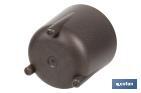 Decorative plant pots with legs | Drain plug included | Available in coffee and cream colours | Different sizes and capacities - Cofan
