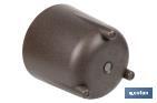 Decorative plant pots with legs | Drain plug included | Available in coffee and cream colours | Different sizes and capacities - Cofan