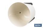 Decorative plant pots with legs | Drain plug included | Available in coffee and cream colours | Different sizes and capacities - Cofan