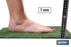 ARTIFICIAL GRASS WITH PILE HEIGHT OF 7MM | LIGHTWEIGHT AND VERY EASY TO INSTALL