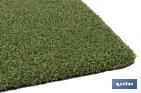 Césped artificial 15 mm para terraza y jardín | Medidas a elegir | Ideal para zonas de alto tránsito - Cofan