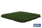 Artificial grass for terrace and garden | Padded, comfortable and resistant model | Ideal for outdoors and swimming pools - Cofan