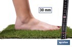CÉSPED ARTIFICIAL DE 30 MM PARA TERRAZA Y JARDÍN | MODELO ACOLCHADO, CONFORTABLE Y RESISTENTE | IDEAL PARA EXTERIORES Y PISCINAS