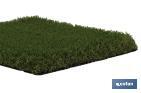 Artificial grass for terrace and garden | Padded, comfortable and resistant model | Ideal for outdoors and swimming pools - Cofan