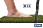 CÉSPED ARTIFICIAL DE 35 MM PARA TERRAZA Y JARDÍN | MODELO ACOLCHADO, CONFORTABLE Y RESISTENTE | IDEAL PARA EXTERIORES Y PISCINAS
