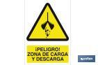 Danger! Loading and unloading zone - Cofan