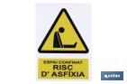 Espai confinat risc d'axfixia - Cofan