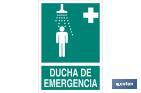 DUCHA EMERGENCIA IMAGEN + TEXTO